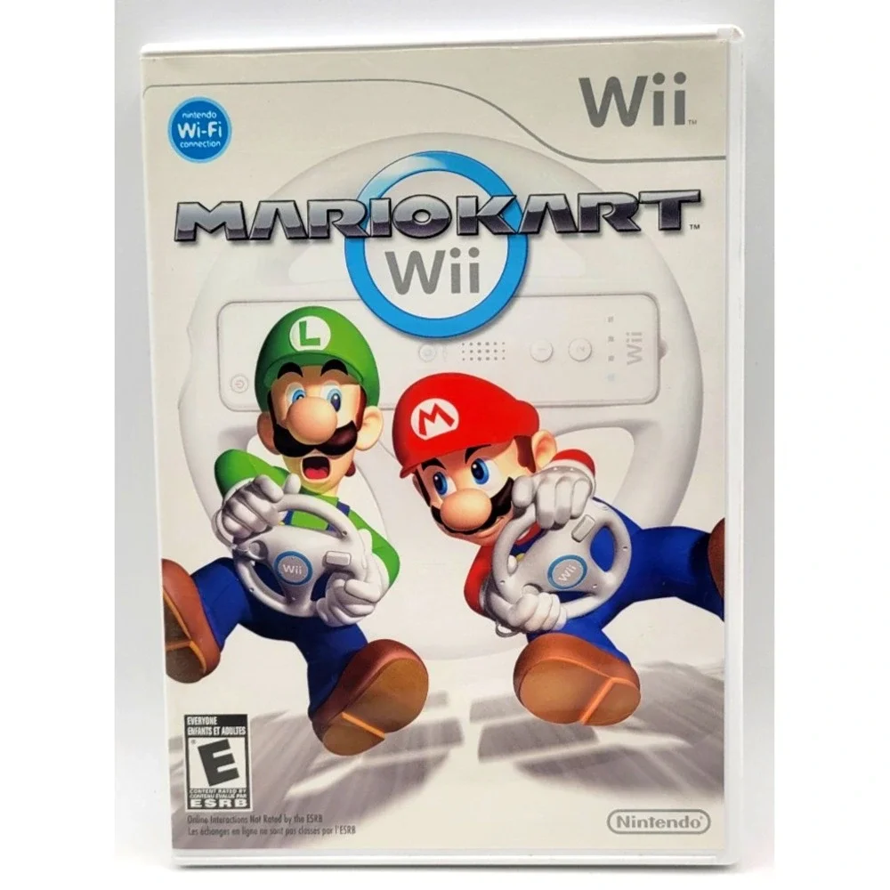 MARIO KART Wii NINTENDO Wii GAME CASE‎ ONLY **NO GAME INCLUDED**